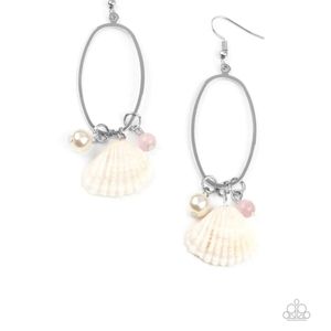 Paparazzi Shell Earrings And Necklace 🐚